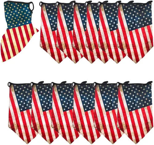 Vista 6 de Paquete de 12 polainas para el cuello, bufanda, máscara facial, bandanas para hombres y mujeres, máscara facial, pasamontañas, diademas