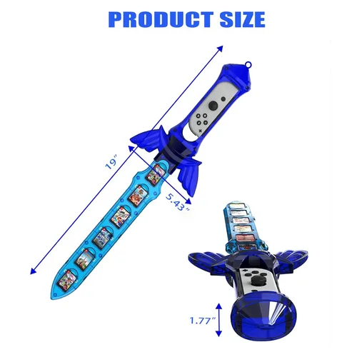 Vista 9 de KOEBSHPE Sword Accessories for Nintendo Switch, Skyward Sword Accessories for Switch SportsLegend of Zelda Tears of the KingdomSkyward Sword HD