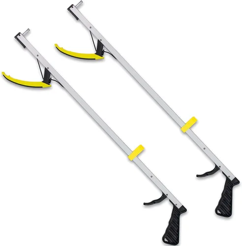 Vista 10 de RMS Featherweight the Original Reacher (26 pulgadas), herramienta de agarre para personas con limitaciones de flexibilidad que afectan la espalda
