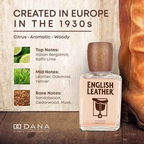 Vista 7 de English Leather Loción para después del afeitado para hombres de Dana