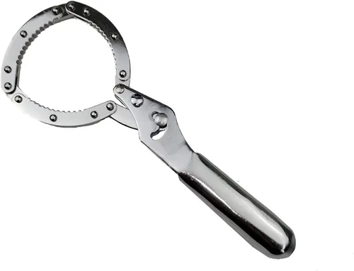 Vista 4 de Llave de filtro de aceite, llave ajustable, 75-95mm/2.95"-3.74", mango corto para espacios estrechos, filtros de motor