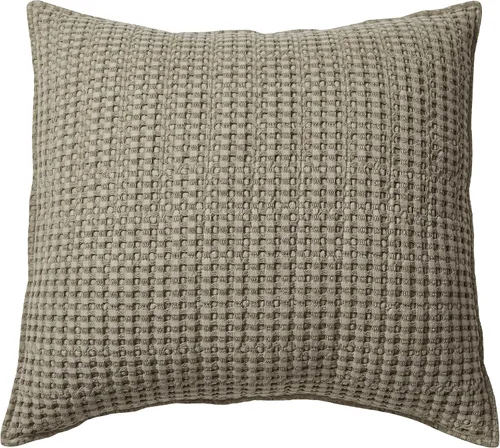 Vista 5 de Levtex Home - Mills Waffle Taupe - Almohada decorativa (12 x 24 pulgadas) - Waffle - Taupe