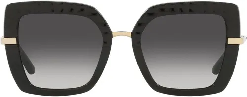 Vista 2 de Gafas de sol Dolce & Gabbana DG 4373 32888G Negro Cocco, Black Cocco