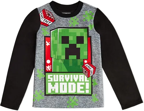 Vista 3 de Minecraft - Conjunto de pijama grande para niños
