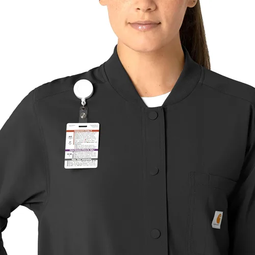 Vista 5 de Carhartt Women's Women's Shirt Jacket Negro