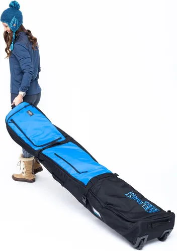 Vista 12 de Element Equipment Bolsa de snowboard con ruedas acolchada Ultimate Double - Bolsa de viaje premium de alta gama con doble rodillo