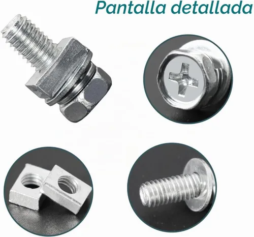 Vista 3 de Kit de pernos y tuercas para batería de motocicleta, 0.236 x 0.630 in
