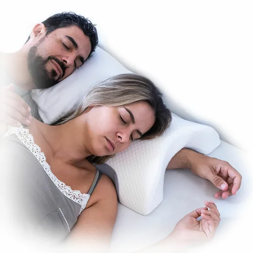 Vista 11 de Almohada Viscoelástica Cervical para Parejas Cozzy InnovaGoods