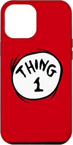 Vista 26 de Dr. Seuss Funda con emblema Thing 1 para iPhone 17