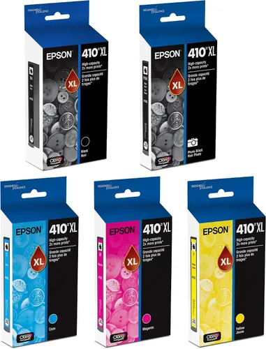 Vista 19 de Epson T410520 Claria Premium – Cartuchos de tinta para impresoras, varios colores por paquete
