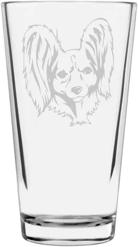 Vista 388 de Podenco Canario - Vaso de pinta de 16 onzas con temática de perro personalizado