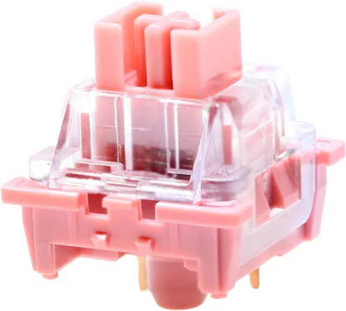 Vista 7 de KPREPUBLIC OTM Outemu - Interruptor para teclado mecánico, silencioso, lineal, táctil, océano, rojo, limón, morado, rosa, jade, lima, melocotón