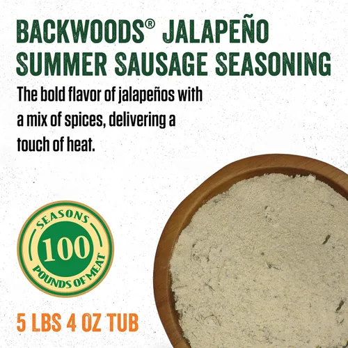Vista 3 de LEM Jalapeno - Cubo de condimentos de salchicha de verano, 1600 onzas