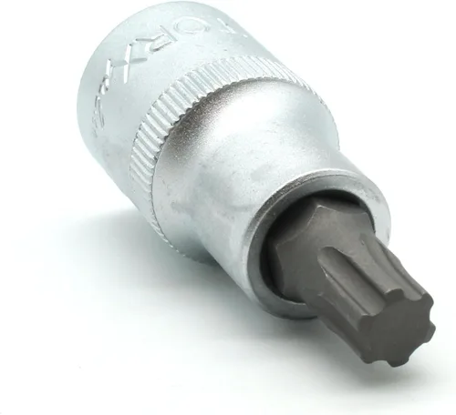 Vista 5 de TEMO Torx Plus 20IP 4 pulgadas de largo Bit Socket 1/2 pulgada Square Drive Auto Repair Impact Ready Tool