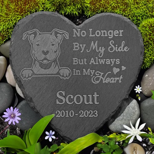 Vista 17 de Piedras conmemorativas de Akita Inu, regalo de condolencia por pérdida de Akita Inu, regalos conmemorativos de Akita Inu, regalos de duelo por