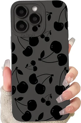 Vista 14 de Lovmooful Funda para iPhone 13 Pro Max, diseño negro, mariposas grandes Big Butterfly