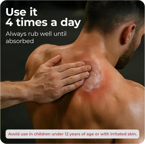 Vista 4 de BALSAMO DE LA VACA MASCURA Analgésico tópico – Crema para aliviar el dolor con salicilato de metilo para frotar muscular, aliviar el dolor articular