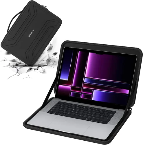 Vista 10 de Smatree Funda rígida de EVA de 16 pulgadas para portátil de juegos Alienware 16 Area-51 Compatible con portátil para juegos Alienware 16 Area-51