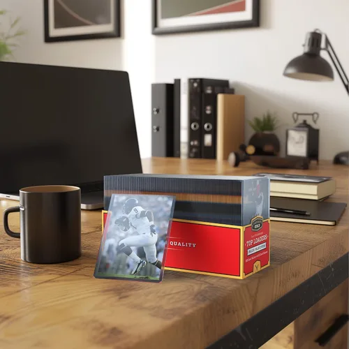 Vista 6 de Cardboard Gold Cargadores superiores de 35 puntos para tarjetas