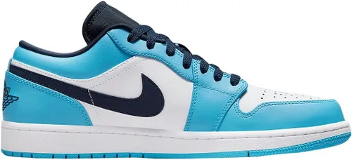 Vista 2 de Nike - Tenis de baloncesto para hombre, BlancoDk Powder Blue-Obsidiana, 12