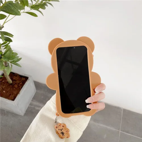 Vista 2 de UnnFiko Fundas para teléfono de iPhone 7/8 para mujeres y niñas, funda de goma suave con diseño retro clásico 3D, carcasa protectora de silicona