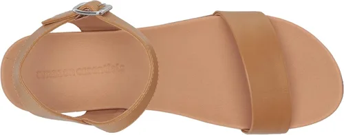 Vista 5 de Tienda Essentials Sandalias planas de dos bandas para mujer