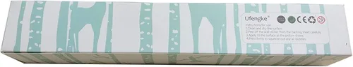Vista 6 de Calcomanías de pared de bosque de dinosaurios 3D, calcomanías de pared aplastadas, decoración artística para niños, dormitorio, guardería, bricolaje