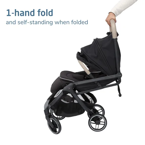 Vista 10 de Maxi-Cosi Oxford Cabin - Cochecito de viaje ligero para vuelos de avión, cochecito portátil para viajes familiares, sombra de mar