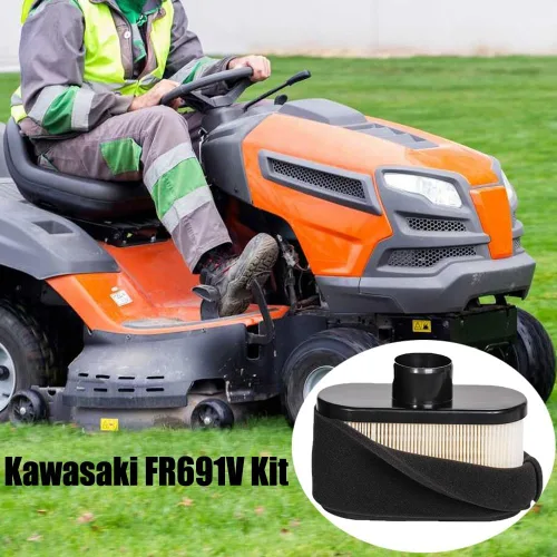 Vista 3 de FR691V Kit de cambio de aceite FR730V Kit de afinación para Kawasaki FR651V FR691V FR730V FS691V Cortacésped motor 11013-0752 Filtro de aire