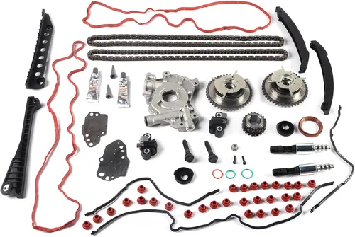 Vista 30 de Kit de cadena de distribución del motor w/VVT para Discovery Sport 2015-2018 1999CC 122Cu para Evoque 2.0L 2012-2017 Reemplazar #