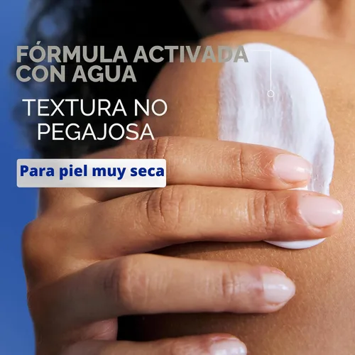 Vista 4 de Loción corporal NIVEA de manteca de cacao, paquete de de 1, Azul oscuro