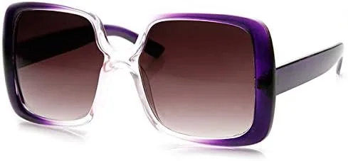 Vista 2 de Womens Oversized Large Bold Square Fashion Sunglasses