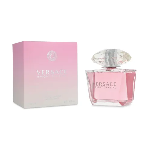 Vista 9 de Versace Bright Crystal - Eau De Toilette en espray para mujer, fresco, 0.3 onzas