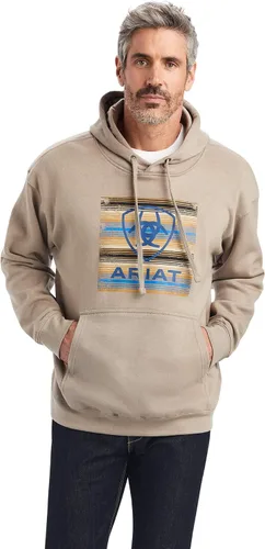 Vista 21 de ARIAT - Sudadera con capucha para hombre Negro