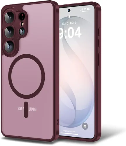 Vista 140 de Funda para iPhone 11 con protector de pantalla, compatible con MagSafe, ultra delgada, translúcida, mate, a prueba de golpes, color negro