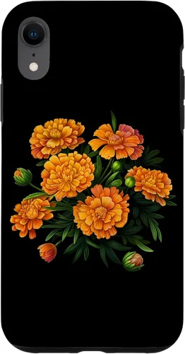 Vista 25 de Vintage Marigold Inspired Flower Case for iPhone 16