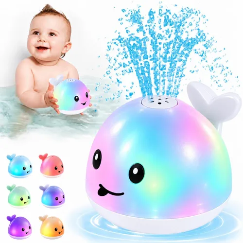 Vista 11 de ANGGIKO - Juguetes de baño para bebé, calcetines navideños para bebés y Azul