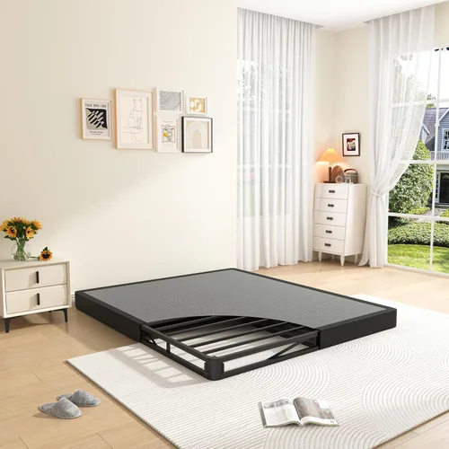 Vista 10 de MAF Somier de 10 Pulgadas para Cama Individual, Somier de Perfil Alto para Cama Individual de Tamaño Twin, Capacidad de Carga de 3500 lbs, Somier