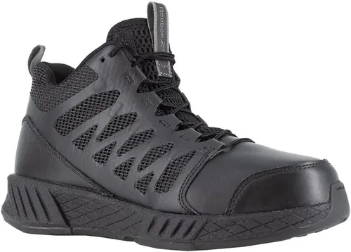 Vista 2 de Reebok Men's Rb4350 Floatride Energy Mid-Cut Tactical Soft Toe Boot Black Military