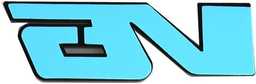 Vista 5 de CDD 2 calcomanías 3D de repuesto para placa de identificación de automóvil V6 para Canyon Colorado 17-21 (negro rojo)