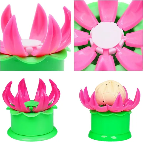 Vista 5 de Baozi Maker grande de 2.36 pulgadas, moldes de bola de masa de plástico, molde para hacer bollos DIY pastel de pastelería herramienta rellena al