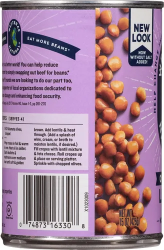 Vista 3 de Westbrae Foods - Granos de lentejas orgánicas - Caja de 12-15 oz.12