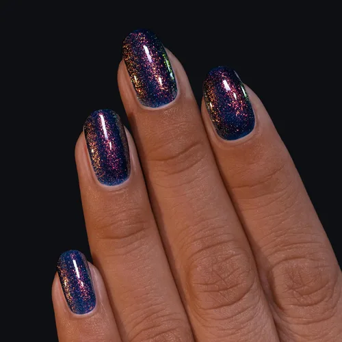 Vista 5 de ILNP Comet - Esmalte de uñas Cosmic Blue Shimmer