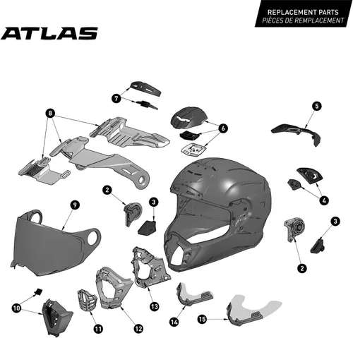 Vista 8 de CXK Atlas Dual Sport - Casco de moto