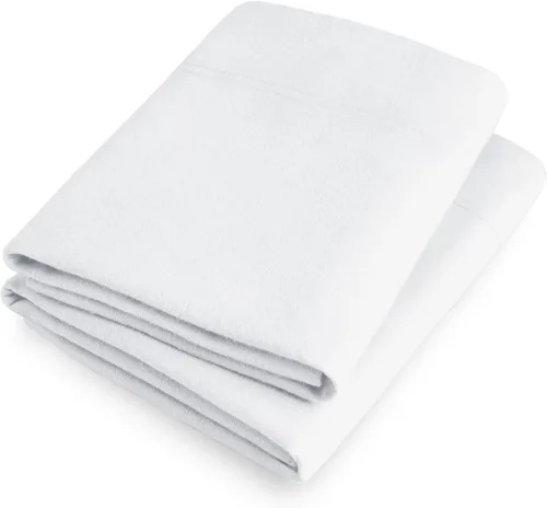 Vista 7 de Bare Home Fundas de almohada de franela 100% algodón