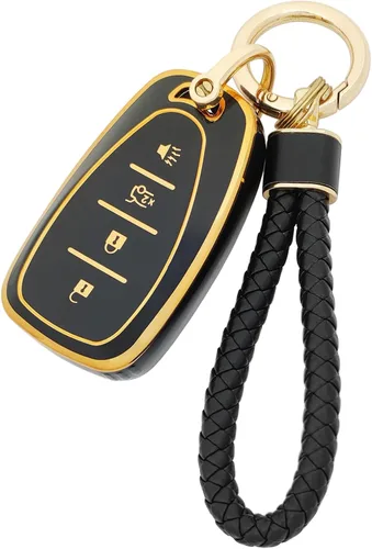 Vista 47 de Funda para Llavero de Coche Llavero Funda de Llave de TPU Suave Carcasa de Protección Portallaves Accesorios