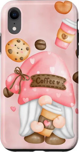 Vista 25 de Cute Coffee Gnomie for Garden Gnome Lovers and Gardener Case for iPhone 17