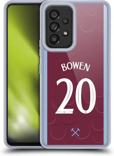 Vista 46 de Head Case Designs Officially Licensed West Ham United FC James Ward-Prowse 2023/24 Players Home Kit Gel Case [Military Grade Protection] Compatible