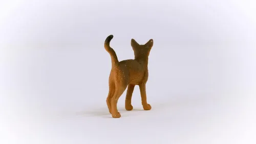 Vista 6 de Schleich Farm World - Juguete de gato abisinio - Figura de gato realista - Figura de gatito para niños y niños pequeños a partir de 3 años