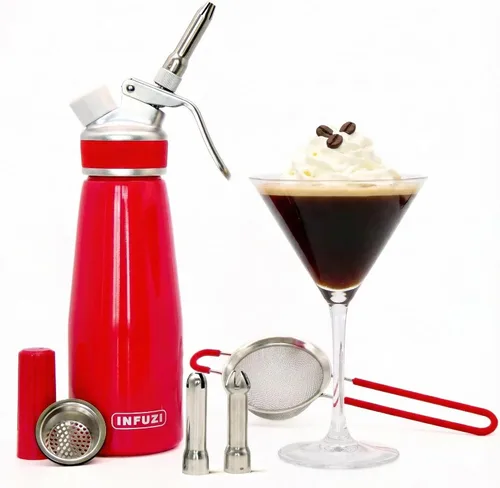 Vista 7 de Impeccable Culinary Objects (ICO) batidor de crema profesional de aluminio, Plateado